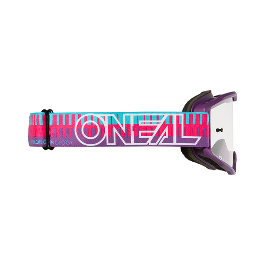 Oneal B10 striped pink/puprle szemüveg