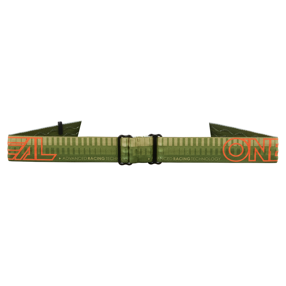 Oneal B10 striped green/orange szemüveg - Botos Motors