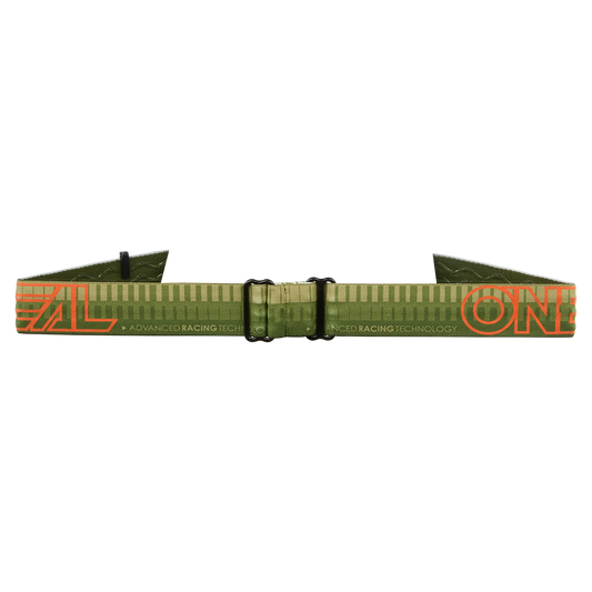 Oneal B10 striped green/orange szemüveg - Botos Motors