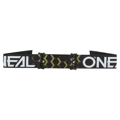 Oneal b-33 hexa black/gold - silver mirror szemüveg - Botos Motors