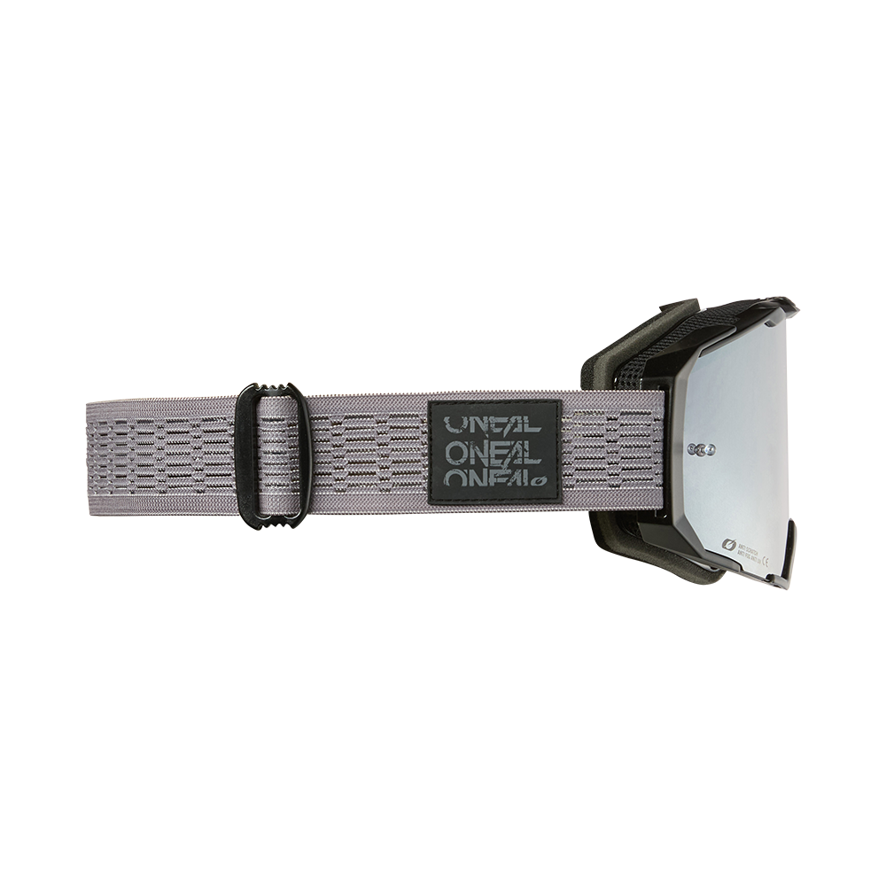Oneal b-22 static gray - silver mirror szemüveg - Botos Motors