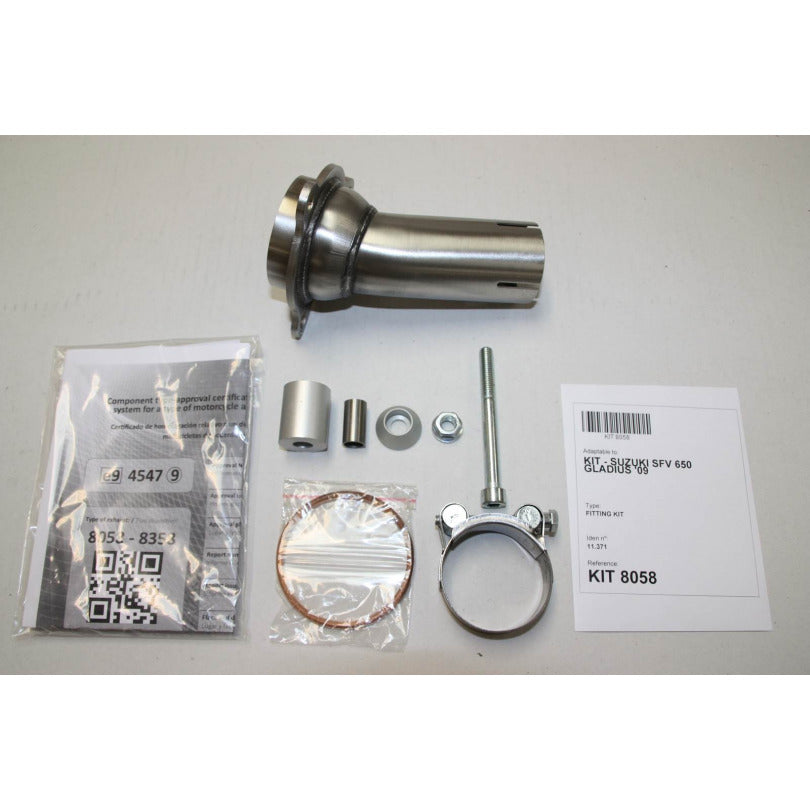 IXIL Sportkipufogó – SUZUKI SFV 650 GLADIUS 09-15 (WVCX) - OS8058VSE