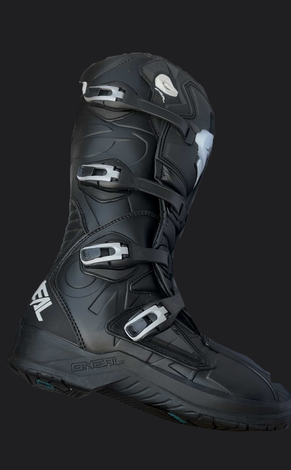 Oneal RMX black csizma 45-méret akció!!