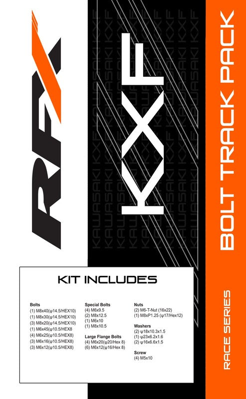 RFX Track csavar készlet Kawasaki KX-KXF motorokhoz