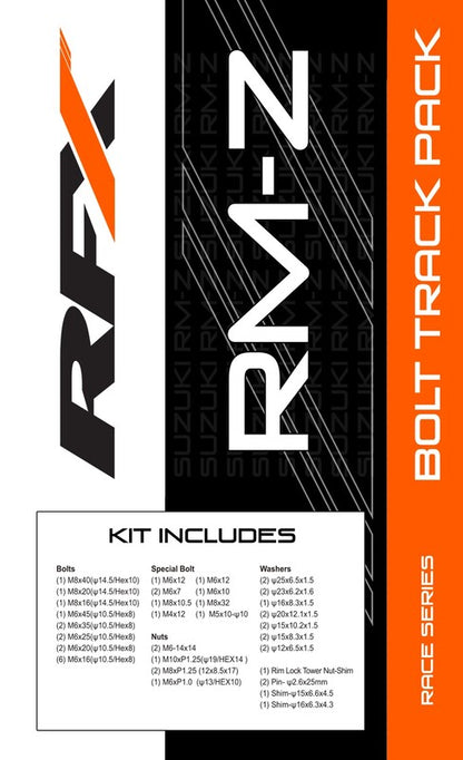 RFX Track csavar készlet Suzuki RM-RMZ motorokhoz