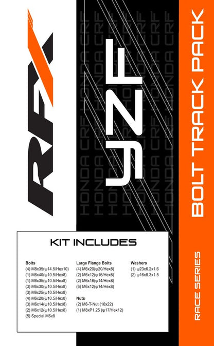 RFX Track csavar készlet Yamaha YZ-YZF motorokhoz