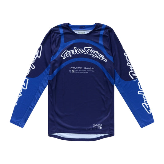 TROY LEE DESIGNS GP Pro  Swerve Navy/blue mez