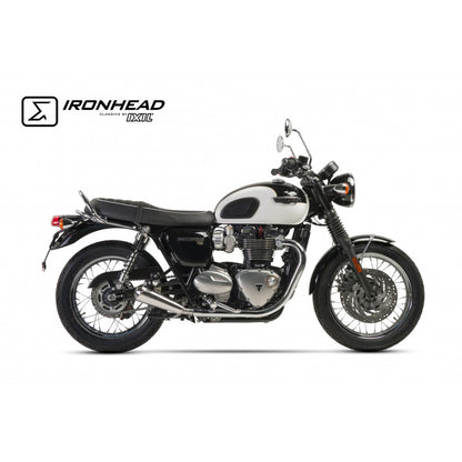 IXIL Sportkipufogó – TRIUMPH BONNEVILLE T100 / BLACK 18-20 (DB01) - OT462SS
