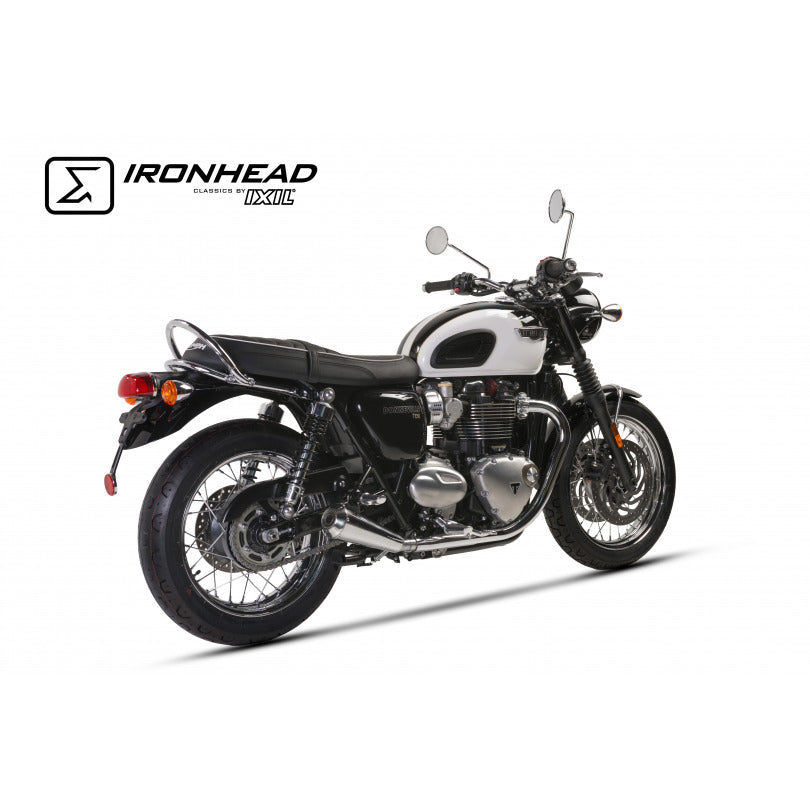 IXIL Sportkipufogó – TRIUMPH BONNEVILLE T100 / BLACK 18-20 (DB01) - OT462SS