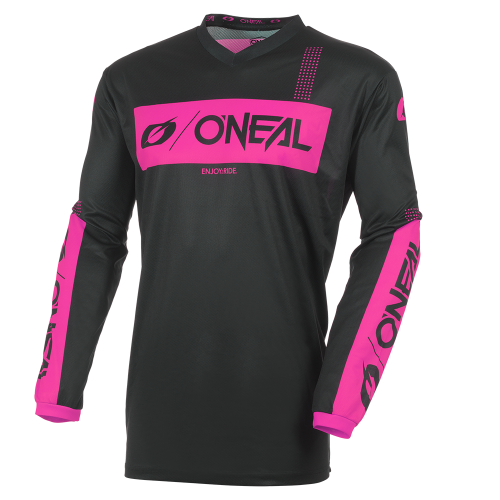 Oneal element racewear női mez black/pink