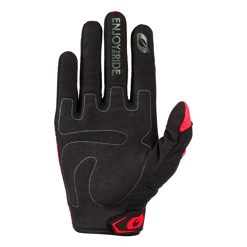 Oneal ELEMENT Racewear black/red kesztyű Oneal