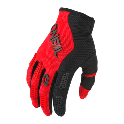 Oneal ELEMENT Racewear black/red kesztyű