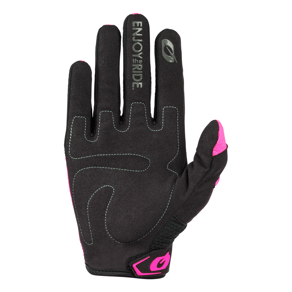 Oneal ELEMENT Racewear black/pink női kesztyű Oneal
