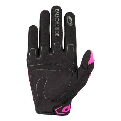 Oneal ELEMENT Racewear black/pink női kesztyű Oneal