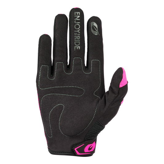Oneal ELEMENT Racewear black/pink női kesztyű Oneal