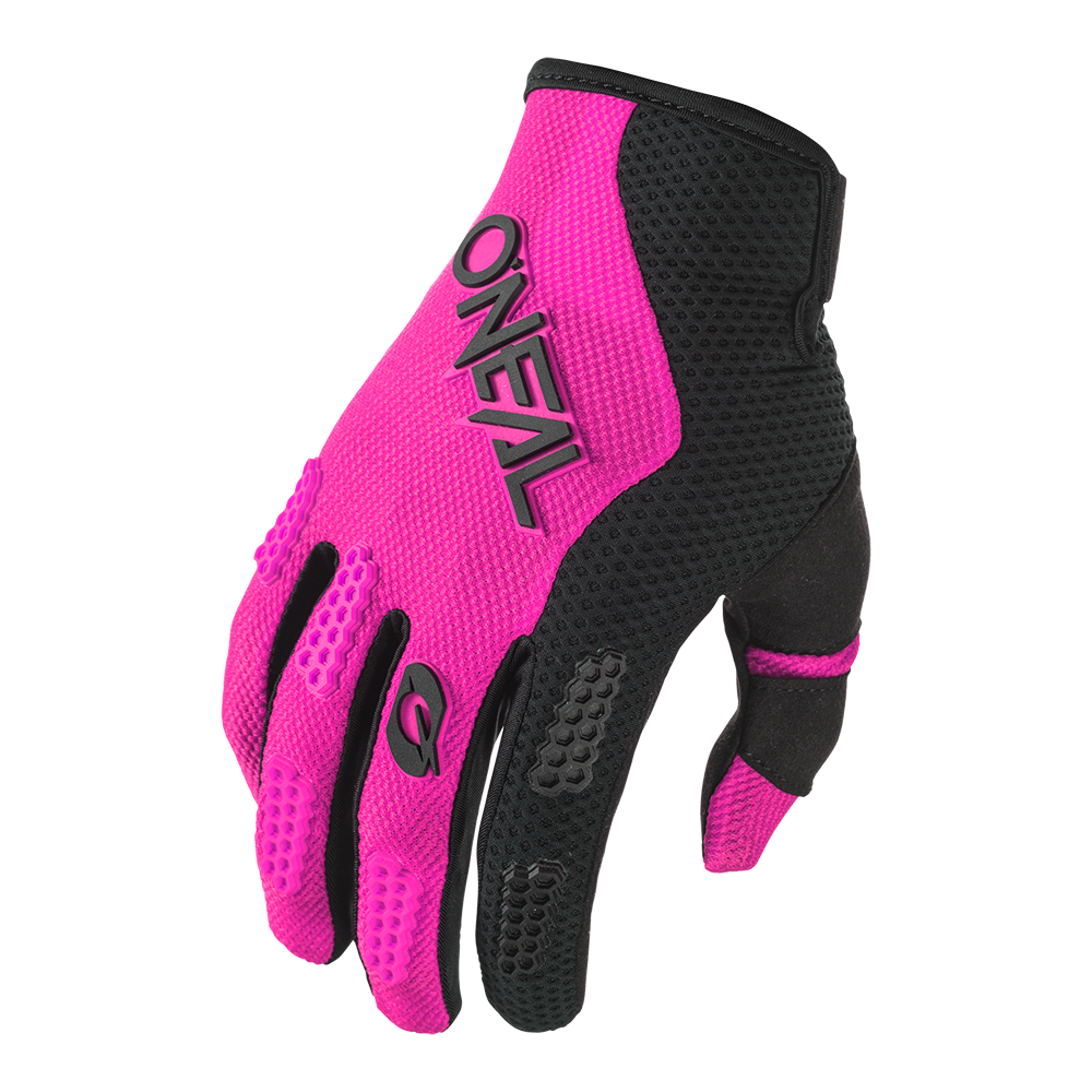 Oneal ELEMENT Racewear black/pink női kesztyű Oneal