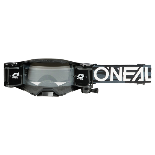 Oneal b-33 roll off ictus black/white -clear - Botos Motors Tuning
