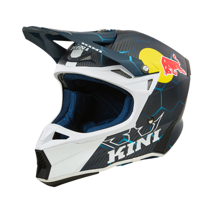 Kini RedBULL MXC2 2.0 blue/white karbon bukósisak