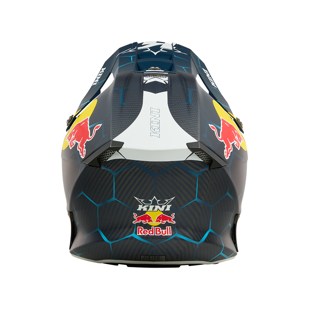 Kini RedBULL MXC2 2.0 blue/white karbon bukósisak