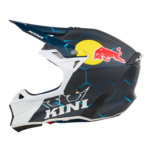 Kini RedBULL MXC2 2.0 blue/white karbon bukósisak