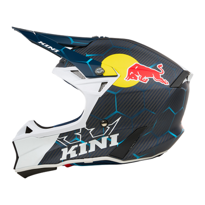 Kini RedBULL MXC2 2.0 blue/white karbon bukósisak