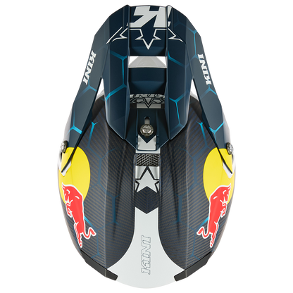 Kini RedBULL MXC2 2.0 blue/white karbon bukósisak