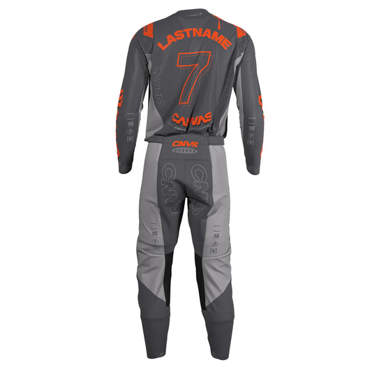 Canvas Label Series 7 Grey&Orange -egyedi - Botos Motors Tuning