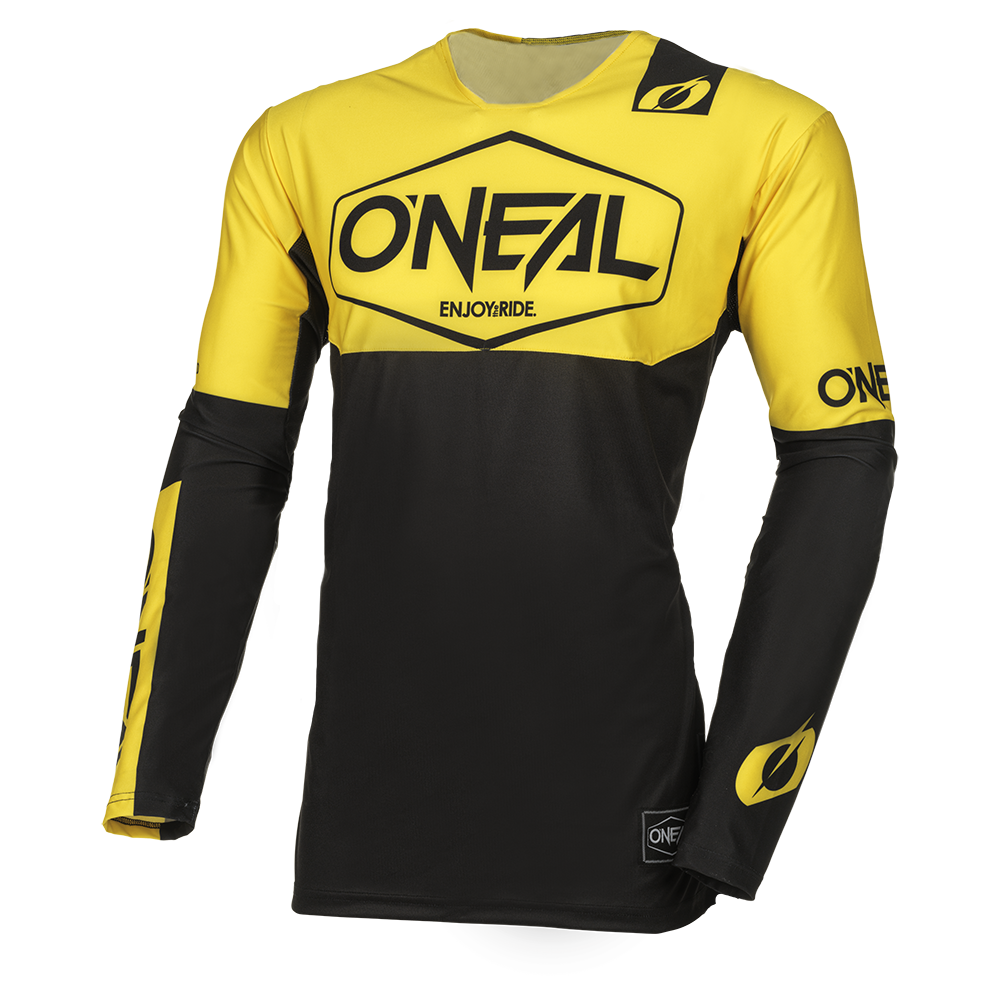 Oneal mayhem hexx black/yellow mez akció (XL-XXL) - Botos Motors Tuning