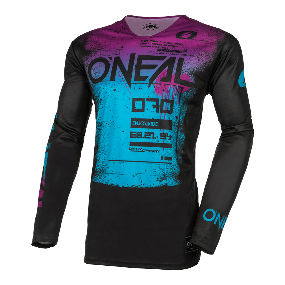 Oneal MAYHEM SCARZ black/blue mez akció (M-XXL) - Botos Motors Tuning