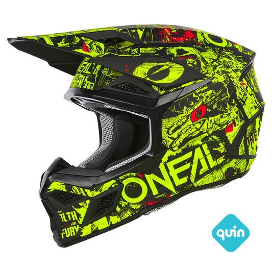 Oneal 3srs ATTACK black/neon/yellow GYEREK MÉRET - Botos Motors Tuning
