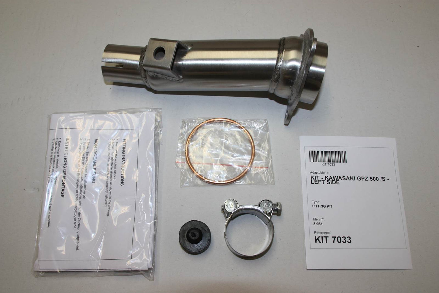 IXIL Sportkipufogó – KAWASAKI Z 900 A2 20-24 (ZR900H ZR900HA2 ZR900P ZR900PA2) - OK7072VSE