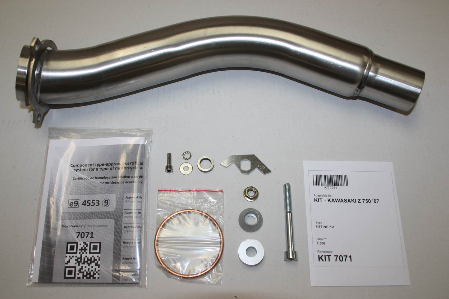 IXIL Sportkipufogó – KAWASAKI Z 650 - NINJA 650 23-24 (ER650S,ER650SA2,EX650S,EX650SA2) - GK7957BR