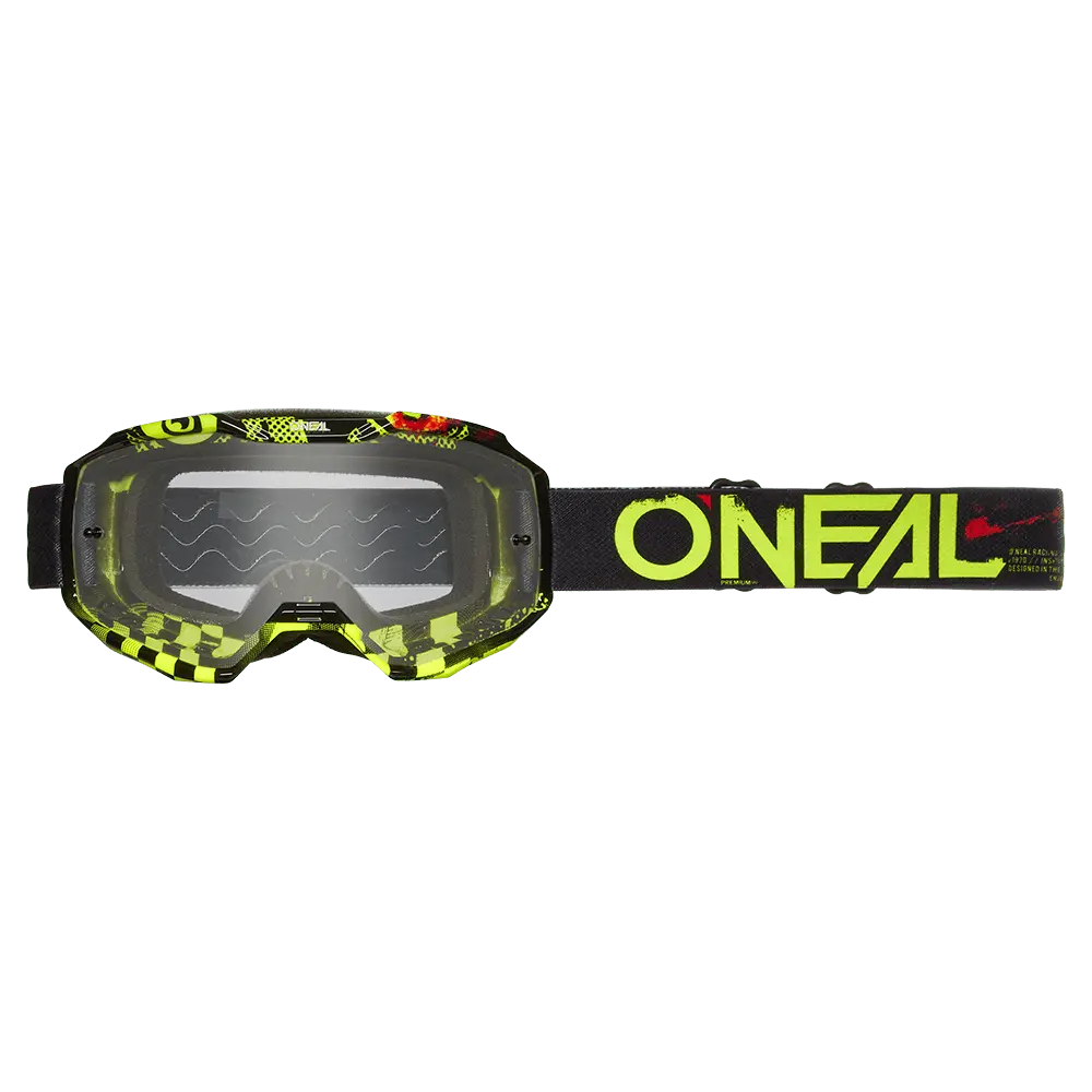 Oneal B10 Attack black/neon/yellow szemüveg