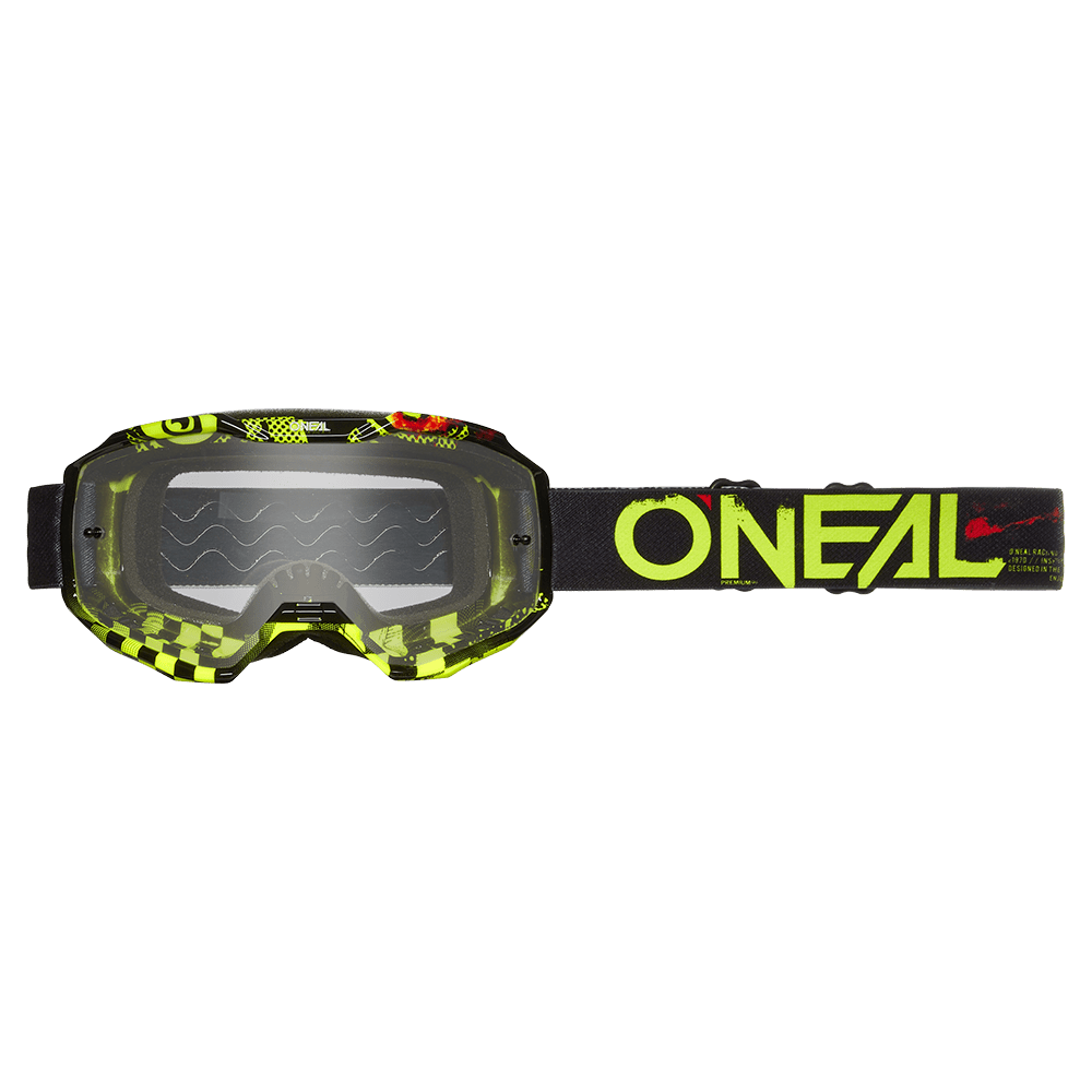 Oneal B10 Attack black/neon/yellow - Botos Motors Tuning