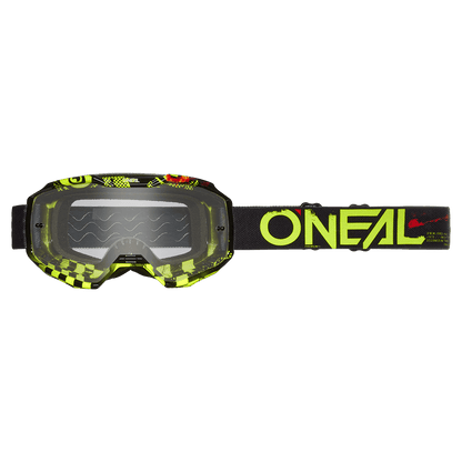 Oneal B10 Attack black/neon/yellow - Botos Motors Tuning