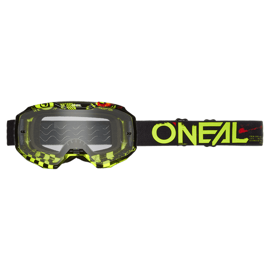 Oneal B10 Attack black/neon/yellow - Botos Motors Tuning