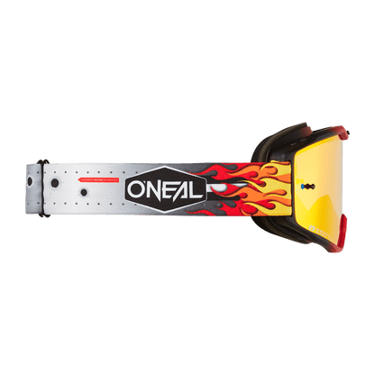 Oneal B10 HR multi -  radium red lencse - Botos Motors Tuning
