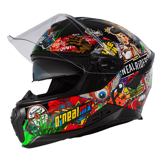 Oneal CHALLANGER CRANK black/multi S-M-XL-XXL méret akció - Botos Motors Tuning