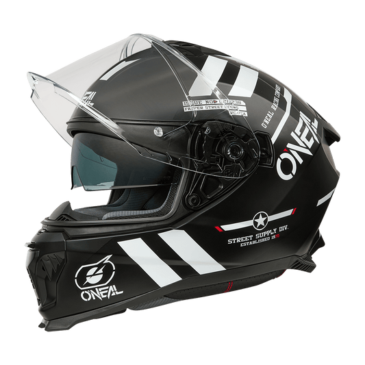 Oneal CHALLANGER WARHAWK black/white/red - Botos Motors Tuning