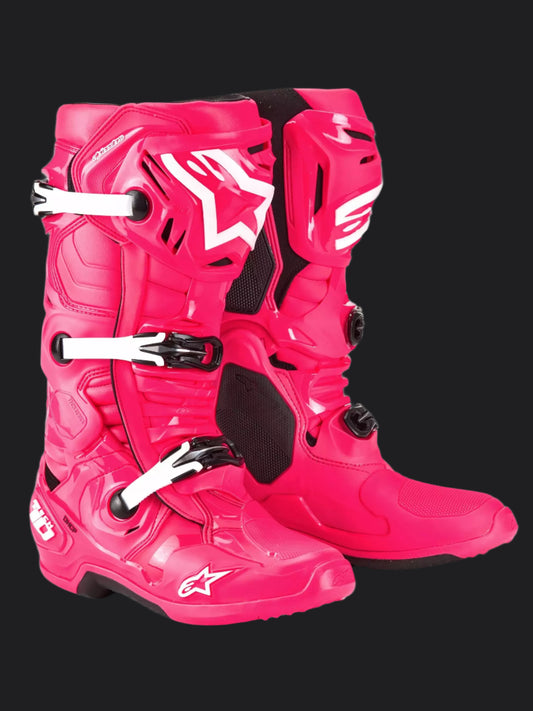 Alpinestars Tech 10 diva rózsaszín - Botos Motors Tuning