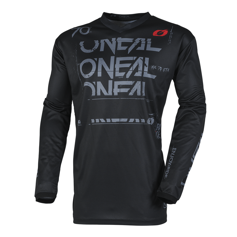 Oneal ELEMENT Static black/gray - Botos Motors Tuning