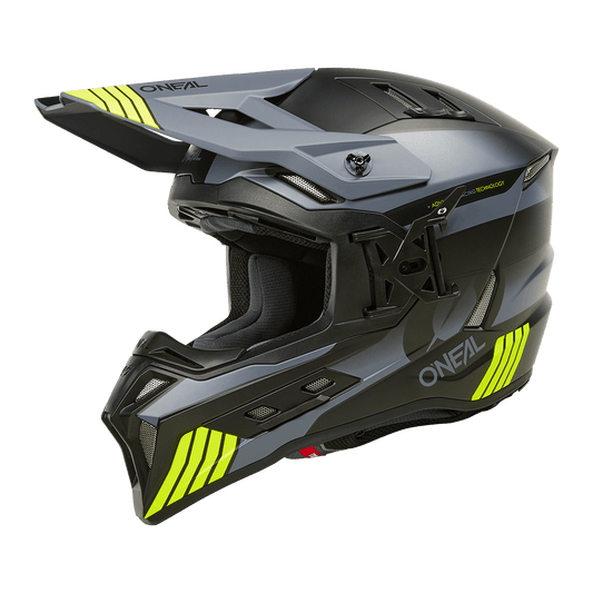 Oneal EX-SRS Hitch black/gray/neon/yellow - Botos Motors Tuning