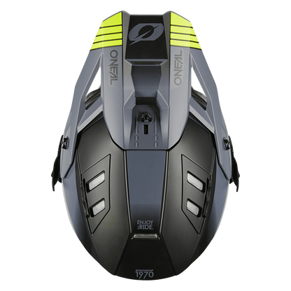 Oneal EX-SRS Hitch black/gray/neon/yellow - Botos Motors Tuning