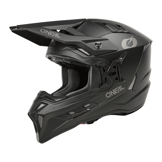 Oneal EX-SRS Solid black - Botos Motors Tuning