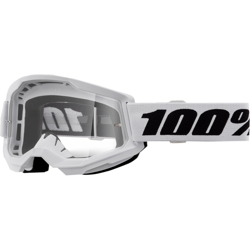 100% STRATA 2 white szemüveg