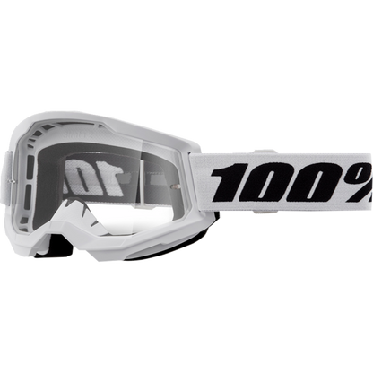 100% STRATA 2 white szemüveg