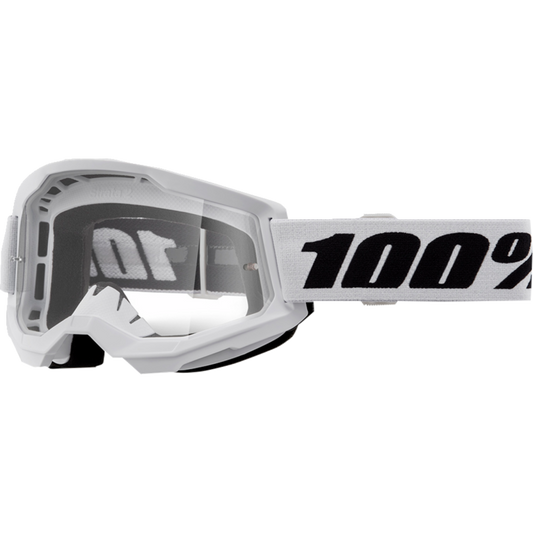 100% STRATA 2 white szemüveg