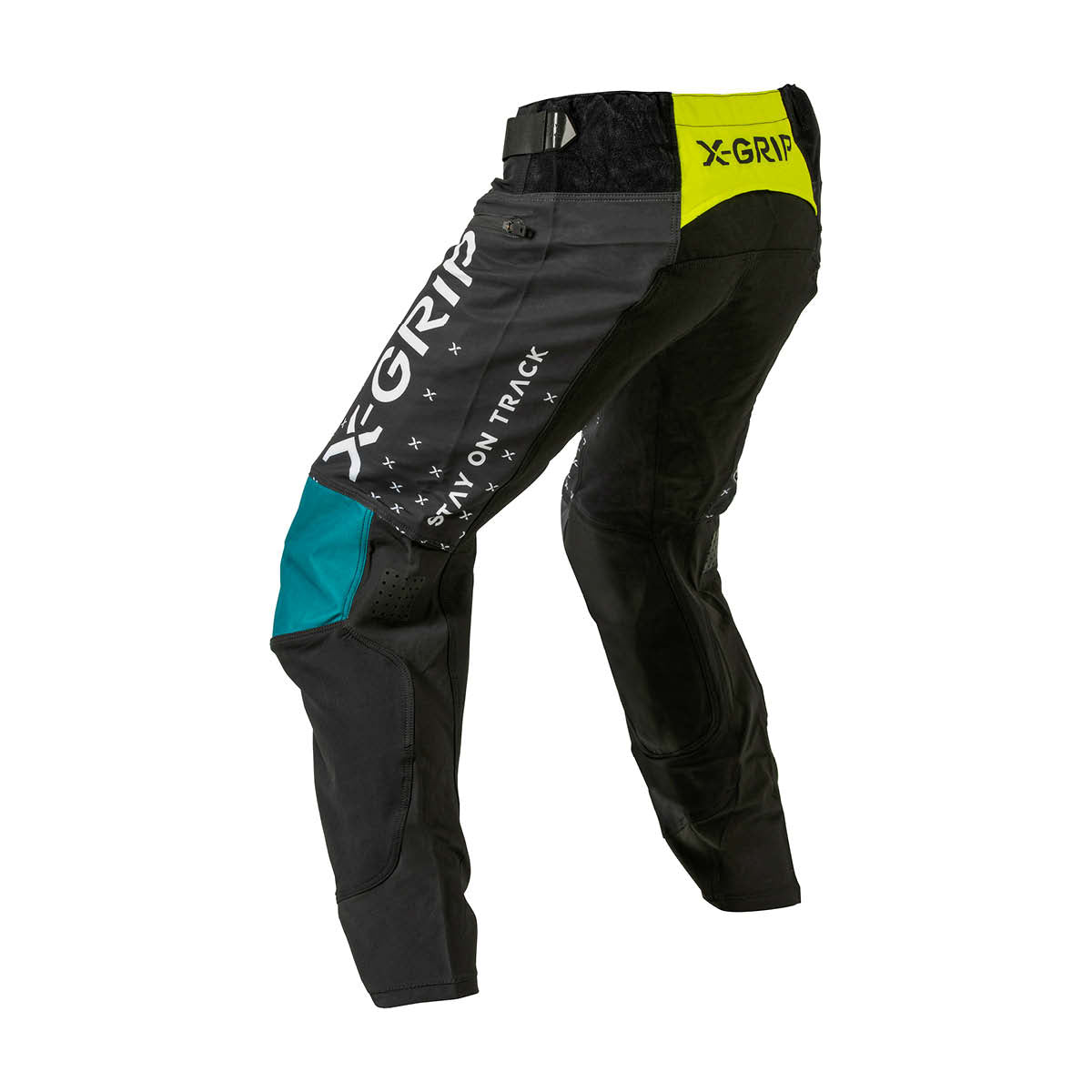X-GRIP Tungsten black/petrol nadrág - Botos Motors