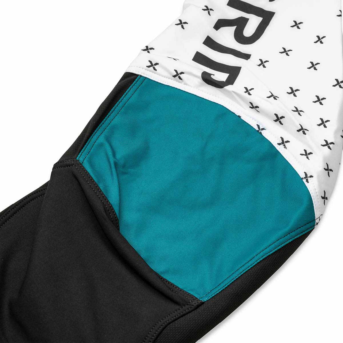 X-GRIP Tungsten white/petrol nadrág - Botos Motors