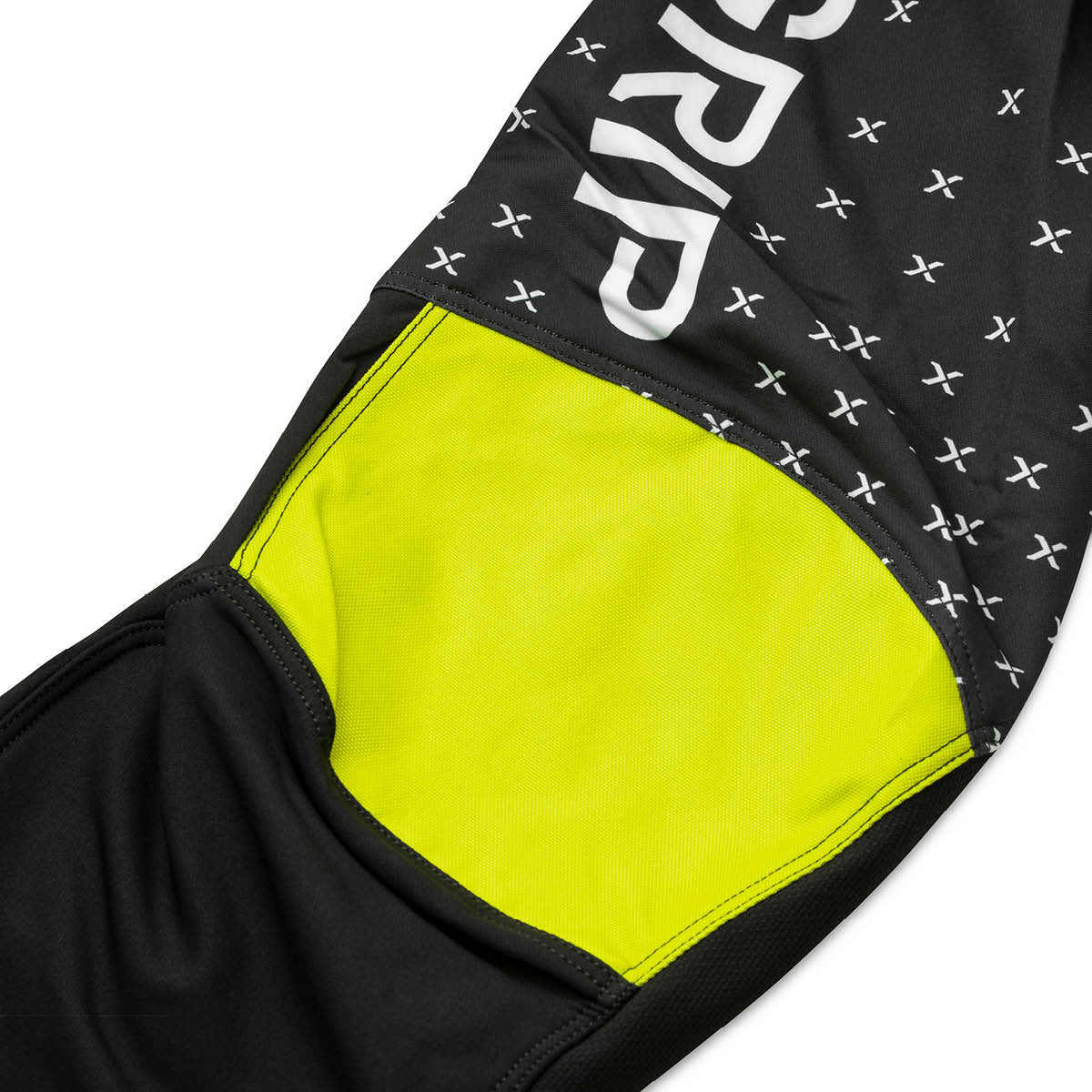 X-GRIP Tungsten black/acid-yellow nadrág - Botos Motors